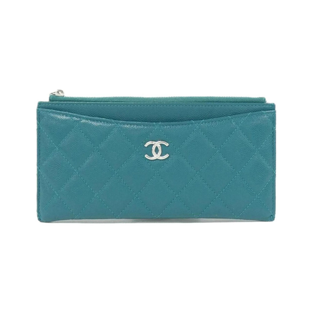 CHANEL Green Pouch